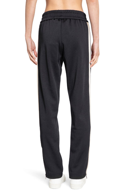 PALM ANGELS MAN BLACK TROUSERS