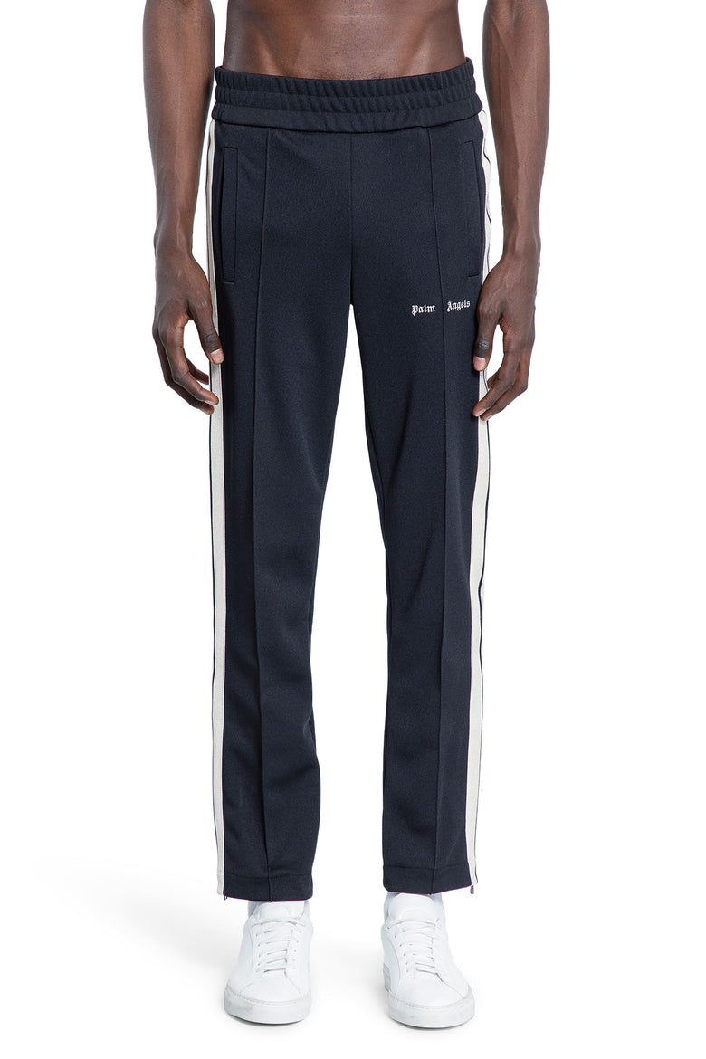 PALM ANGELS MAN BLACK TROUSERS