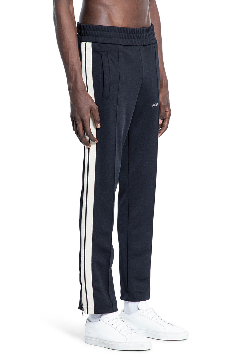 PALM ANGELS MAN BLACK TROUSERS