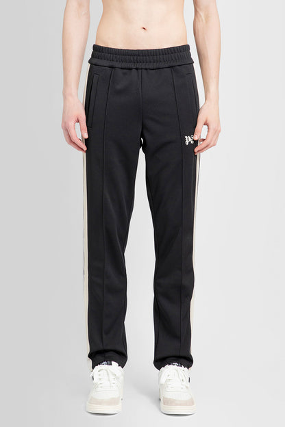 PALM ANGELS MAN BLACK TROUSERS