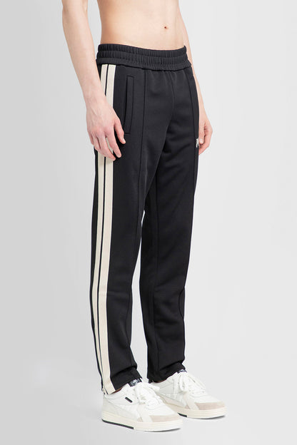 PALM ANGELS MAN BLACK TROUSERS