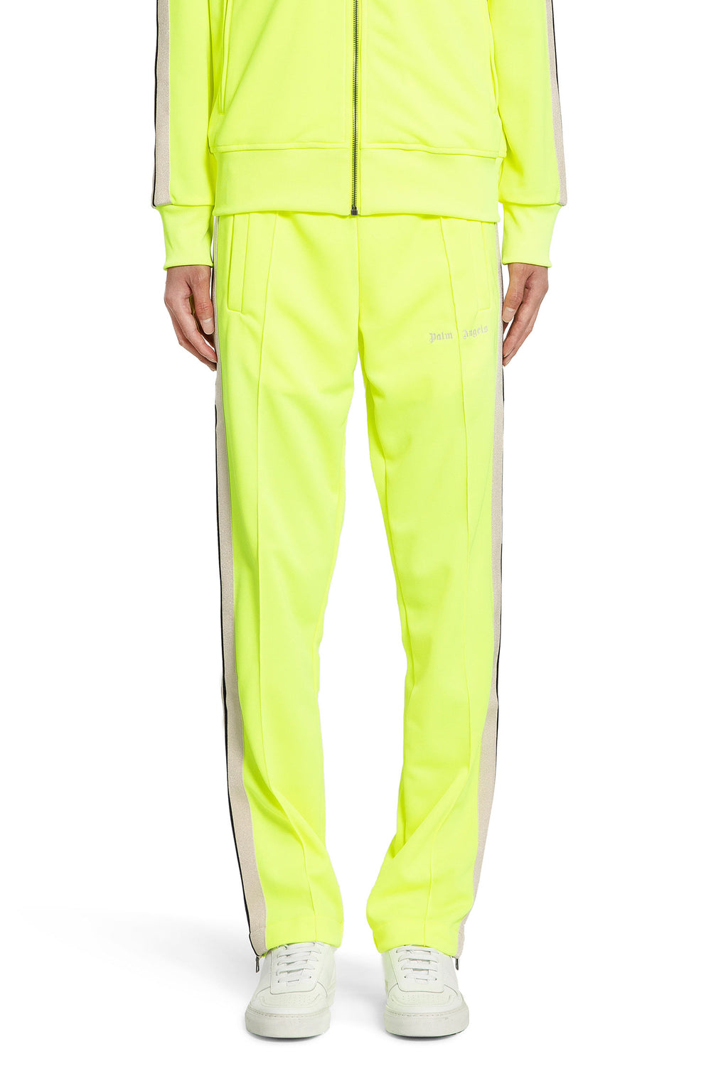 PALM ANGELS MAN YELLOW TROUSERS