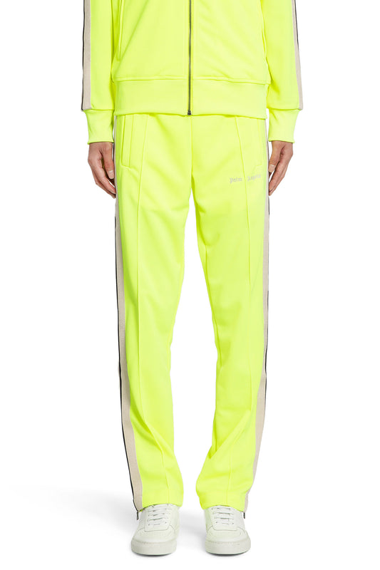 PALM ANGELS MAN YELLOW TROUSERS