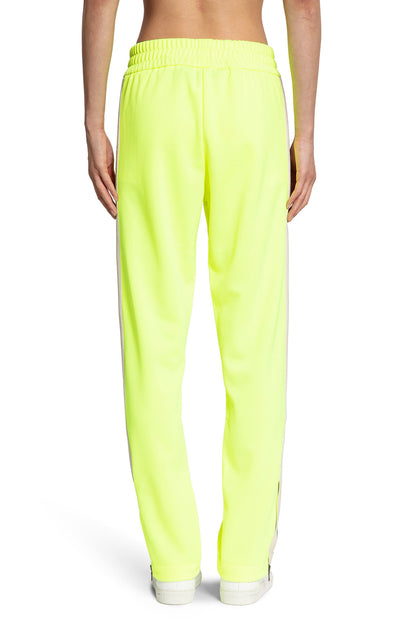 PALM ANGELS MAN YELLOW TROUSERS