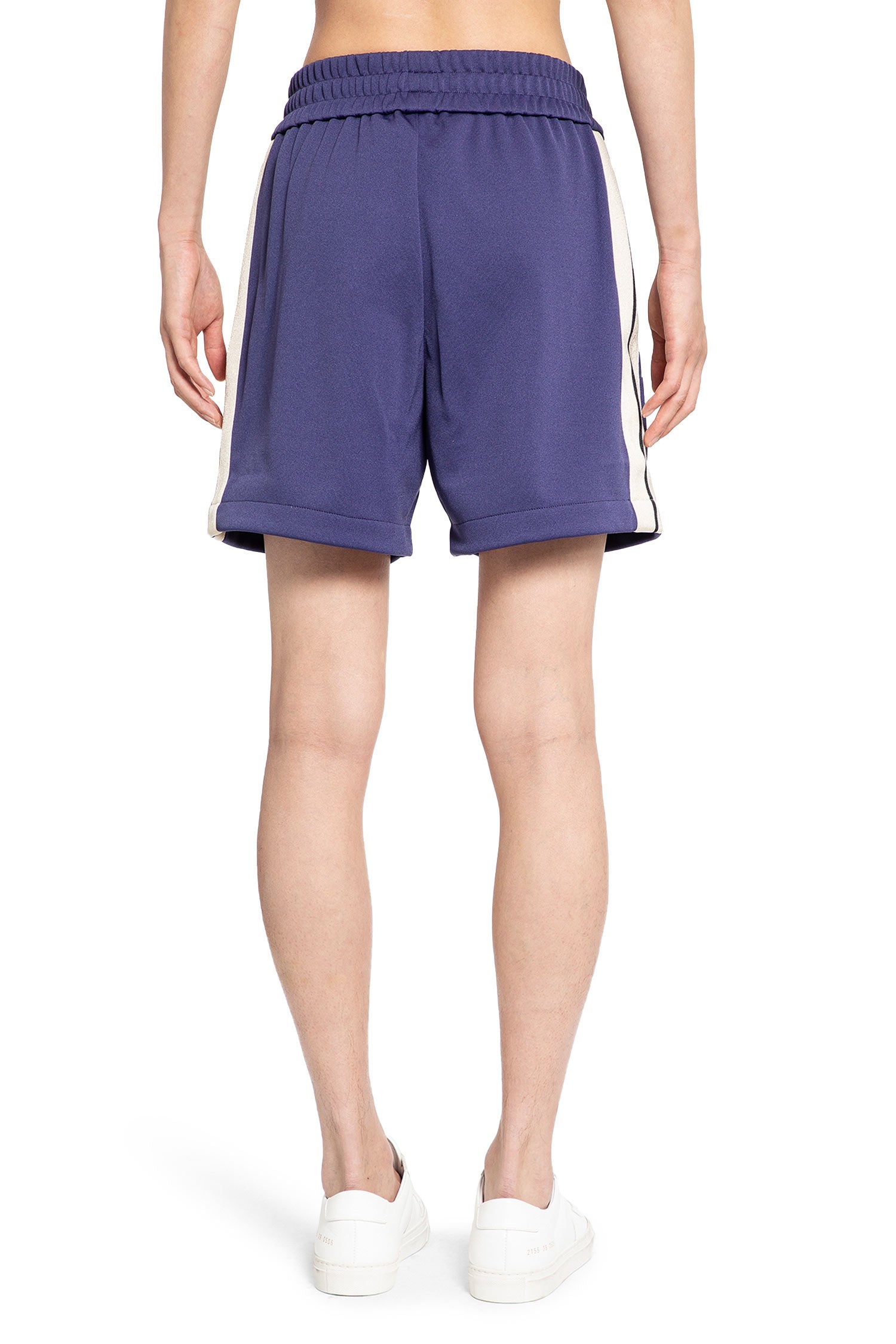 PALM ANGELS MAN BLUE SHORTS & SKIRTS