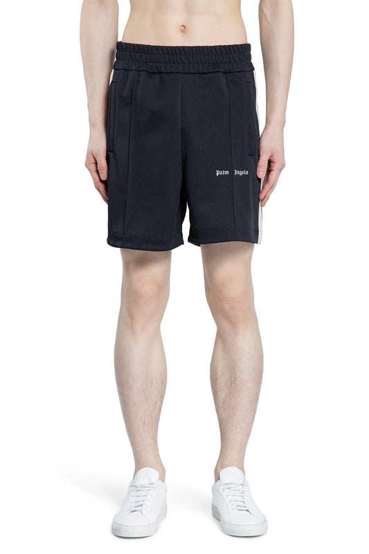 PALM ANGELS MAN BLACK SHORTS