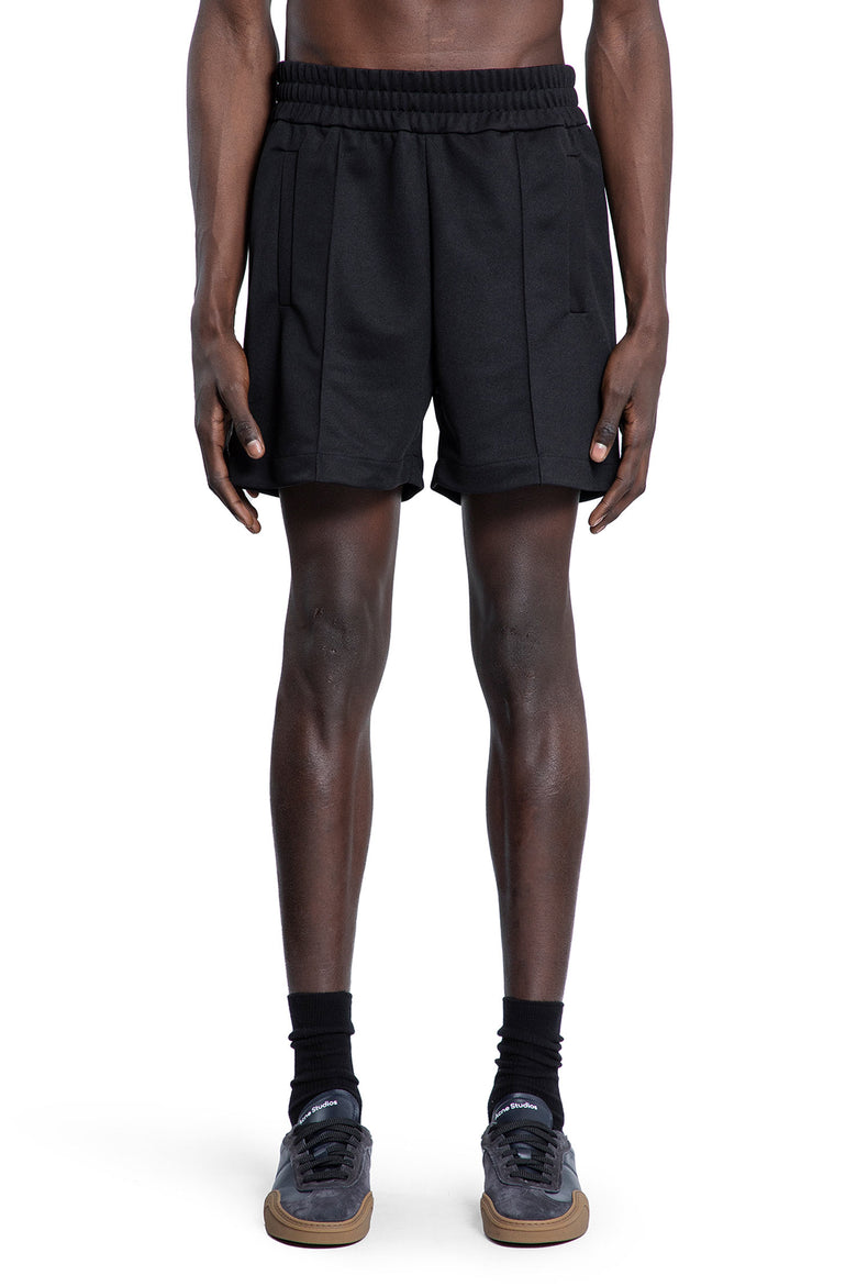 PALM ANGELS MAN BLACK SHORTS & SKIRTS