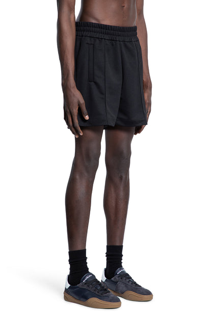 PALM ANGELS MAN BLACK SHORTS & SKIRTS