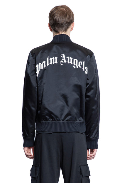 PALM ANGELS MAN BLACK JACKETS