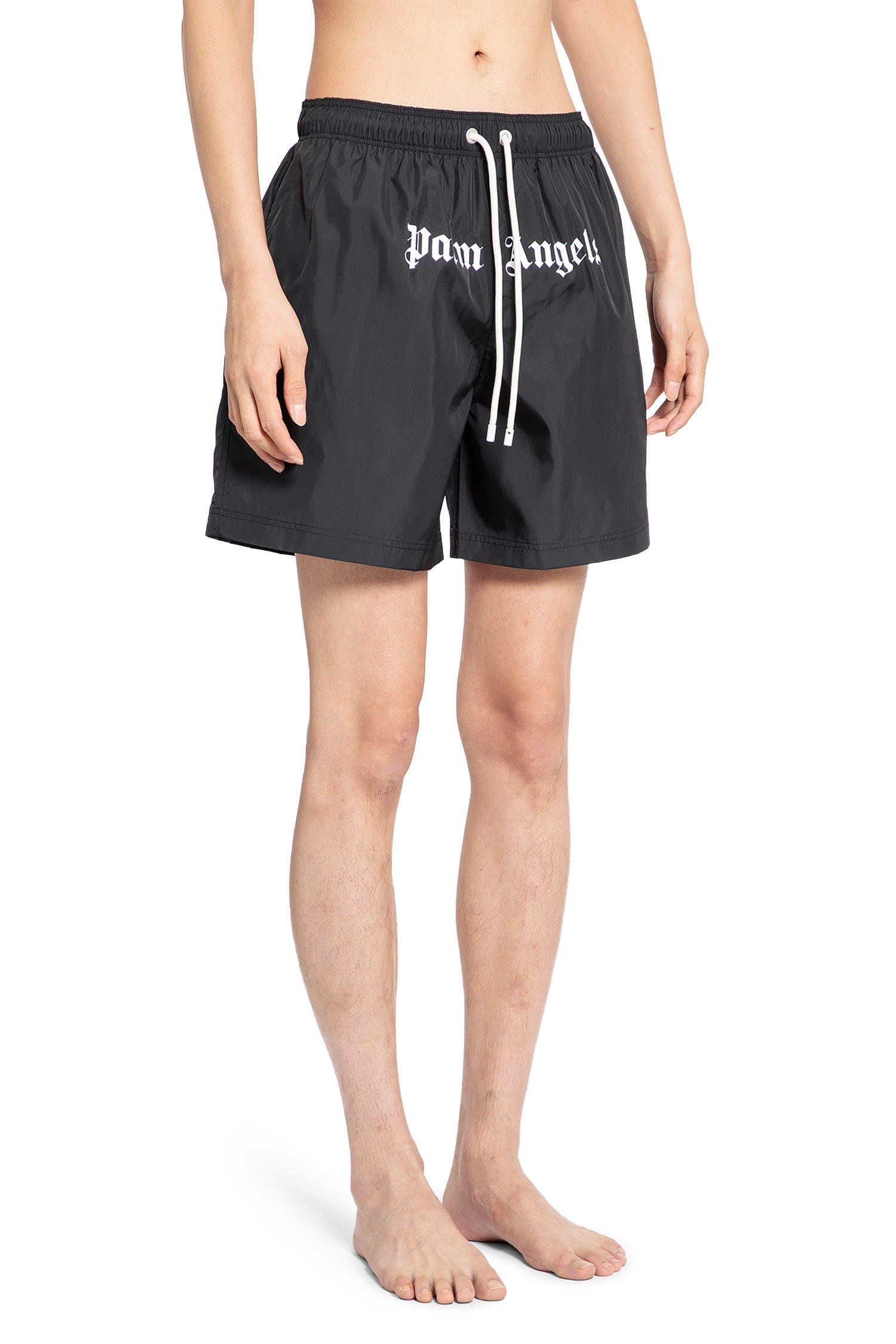 PALM ANGELS MAN BLACK SWIMWEAR