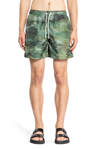 Antonioli PALM ANGELS MAN GREEN SWIMWEAR