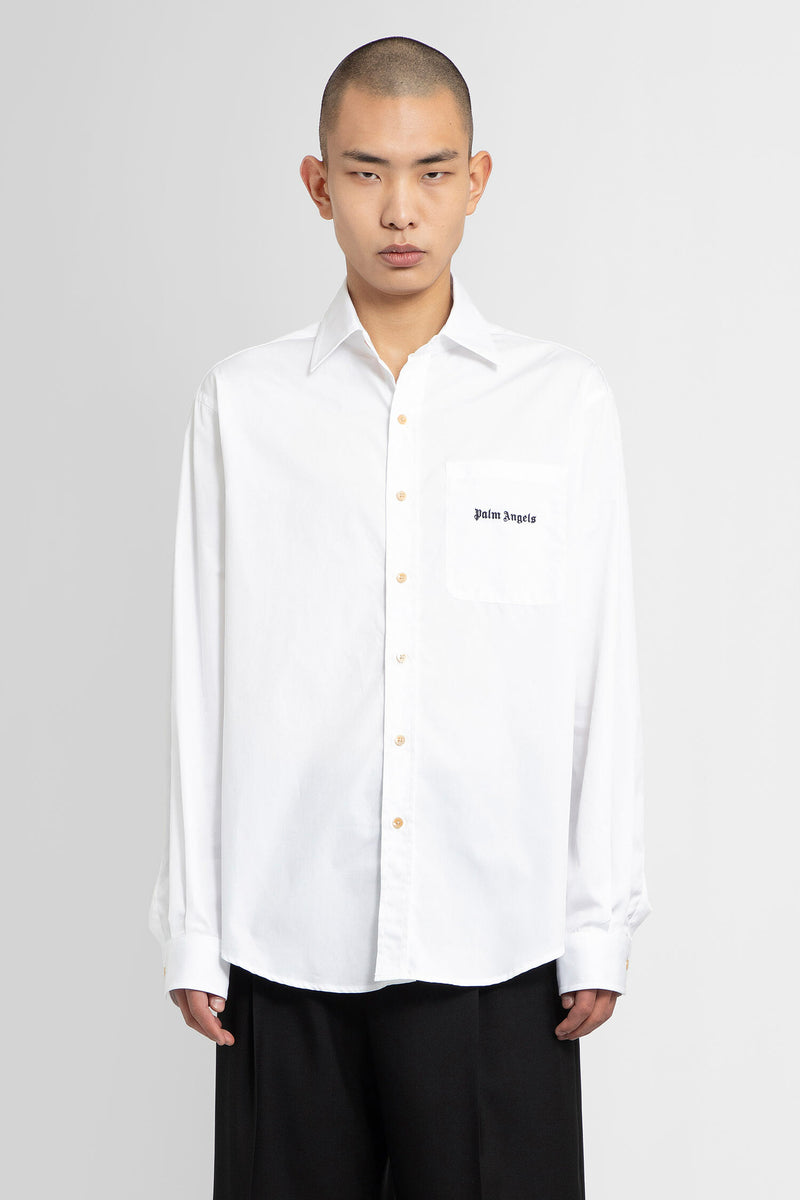 PALM ANGELS MAN WHITE SHIRTS