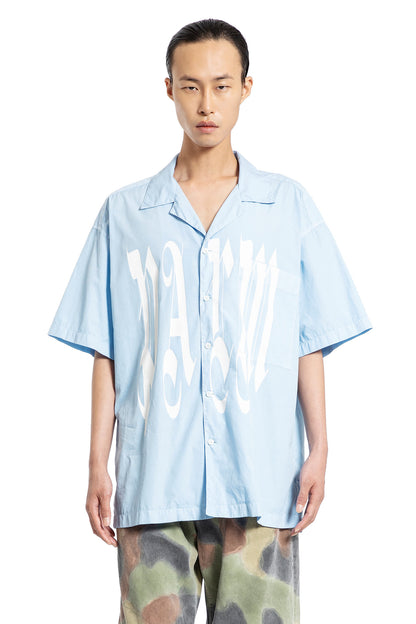 Antonioli PALM ANGELS MAN BLUE SHIRTS