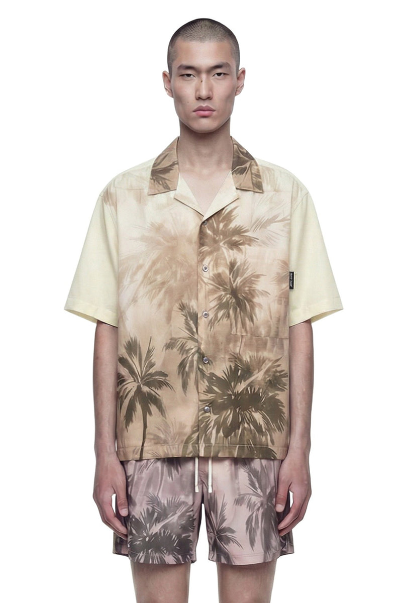 Sunset Palms Bowling shirt