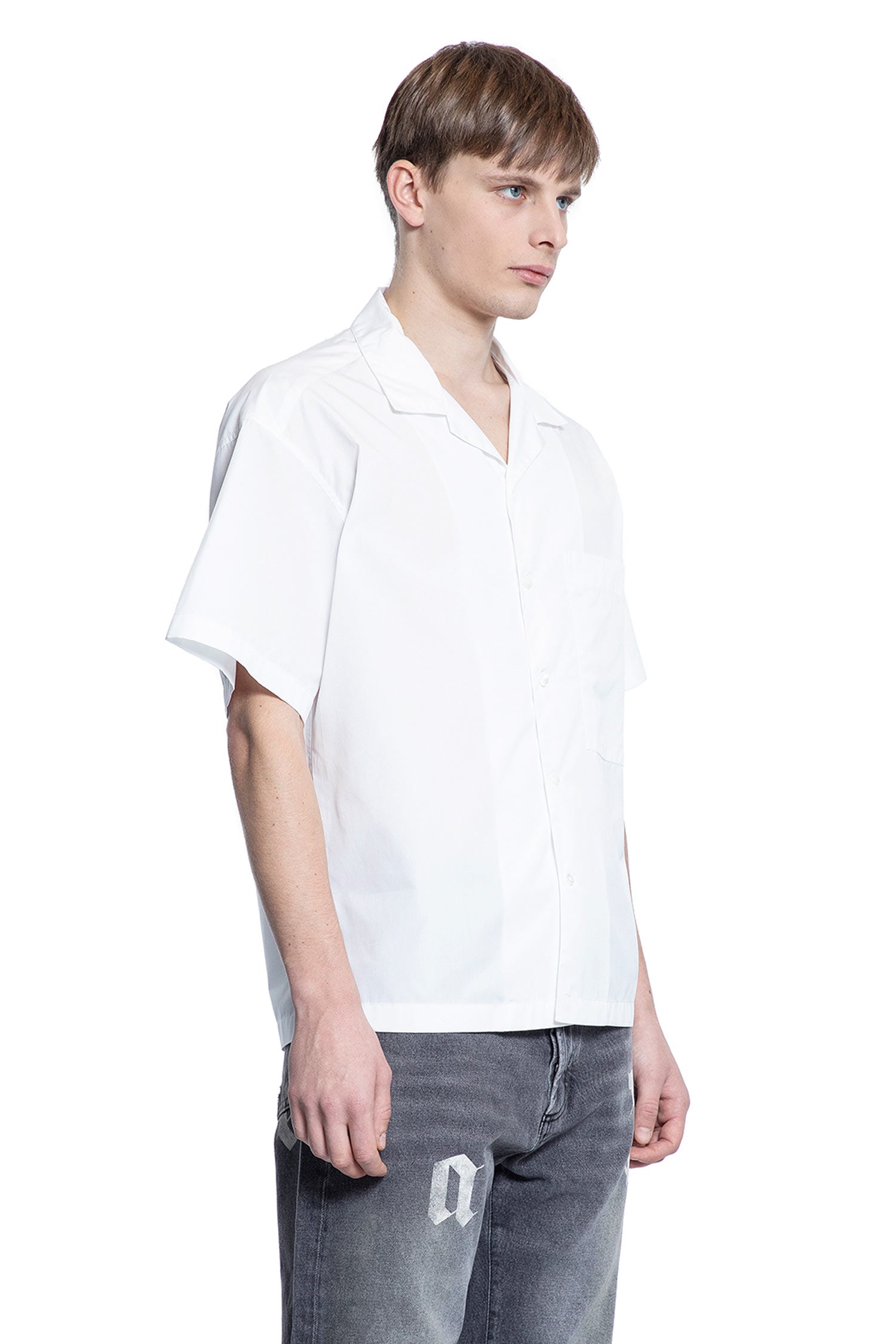 PALM ANGELS MAN WHITE SHIRTS