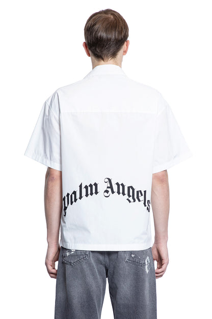 PALM ANGELS MAN WHITE SHIRTS