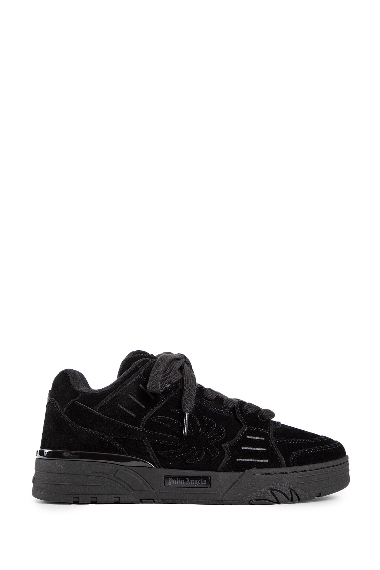 PALM ANGELS MAN BLACK SNEAKERS