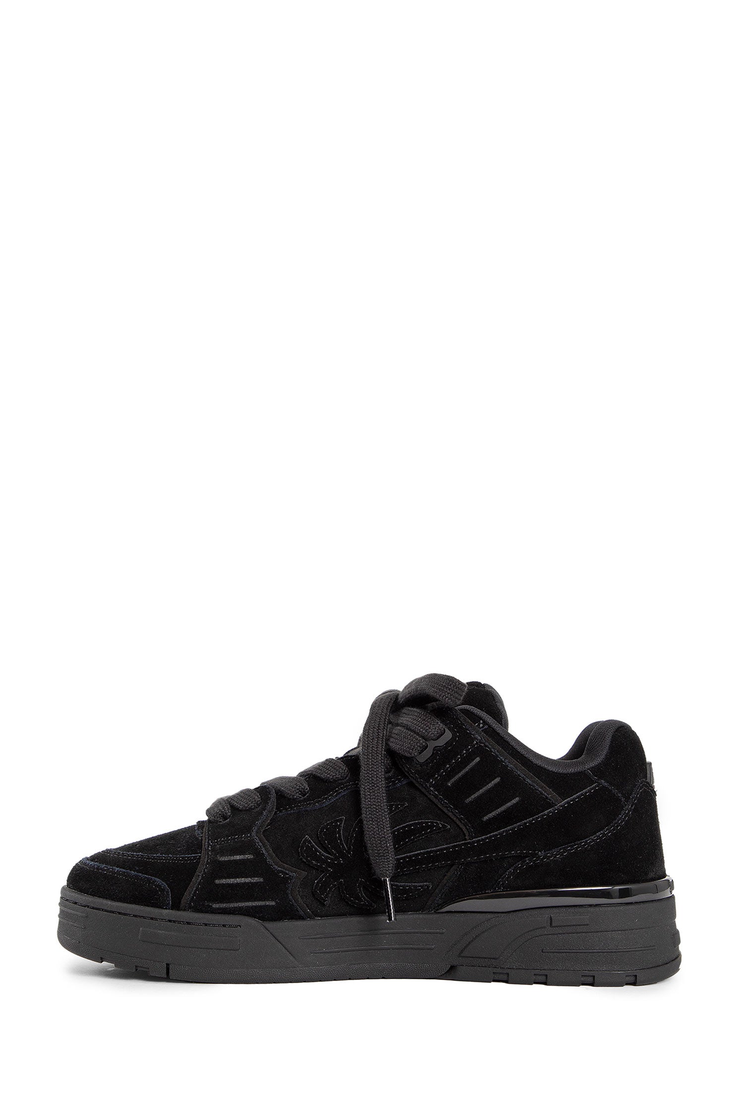 PALM ANGELS MAN BLACK SNEAKERS