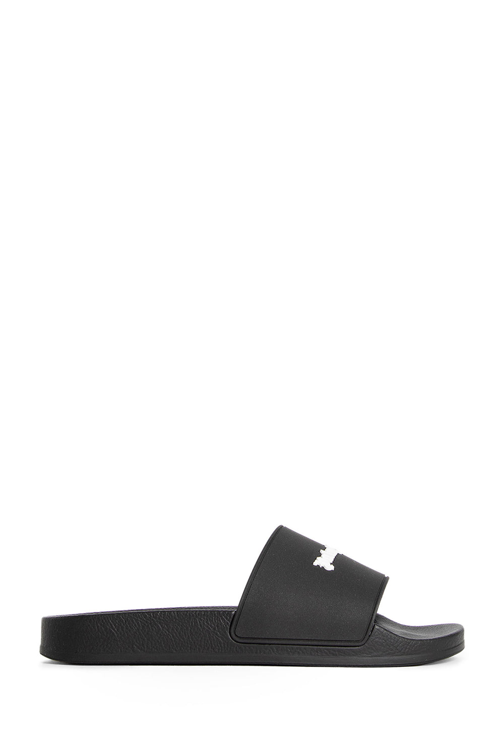 PALM ANGELS MAN BLACK SANDALS & SLIDES