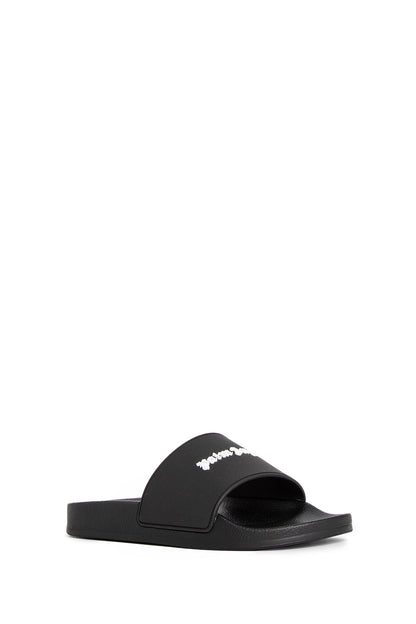 PALM ANGELS MAN BLACK SANDALS & SLIDES