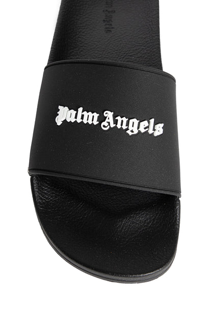 PALM ANGELS MAN BLACK SANDALS & SLIDES