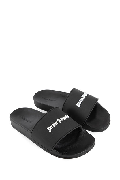 PALM ANGELS MAN BLACK SANDALS & SLIDES