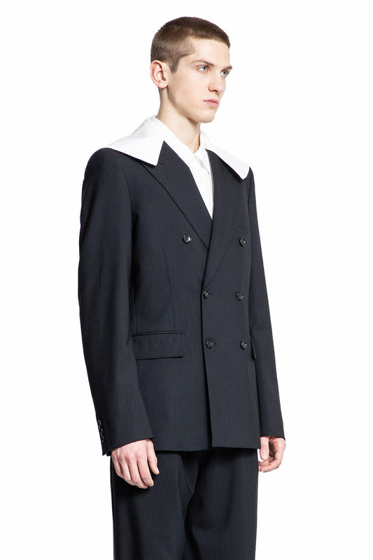 COMME DES GARCONS HOMME PLUS MAN BLACK&WHITE BLAZERS