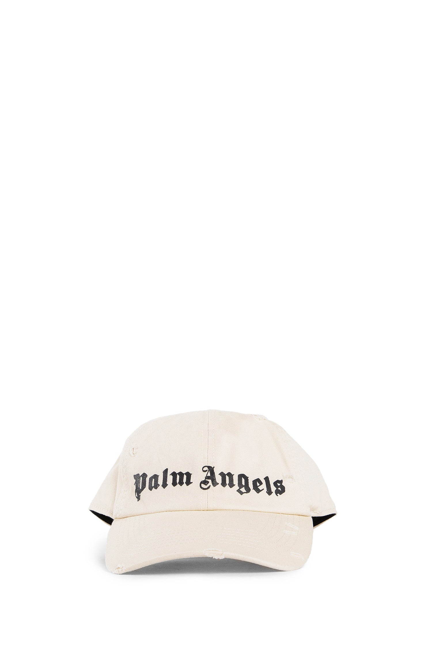 PALM ANGELS MAN OFF-WHITE HATS