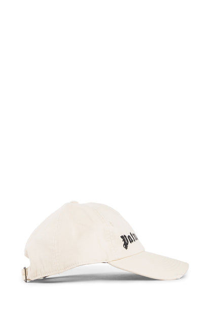 PALM ANGELS MAN OFF-WHITE HATS