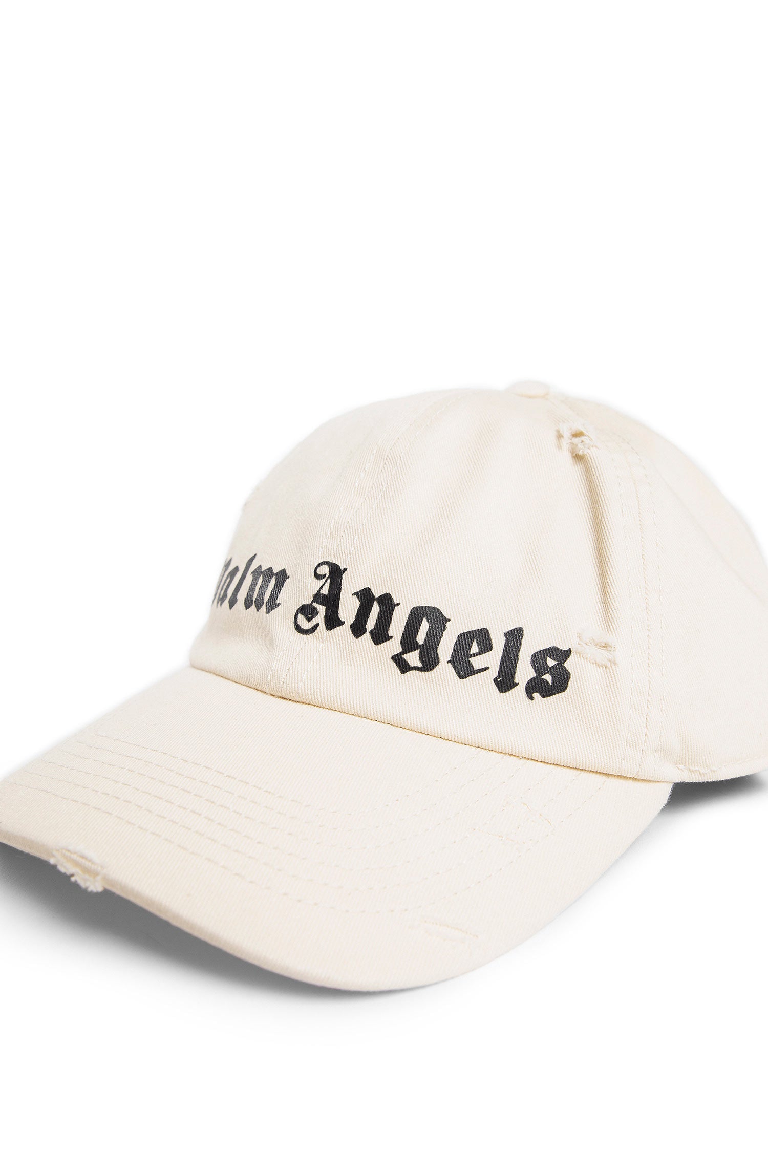 PALM ANGELS MAN OFF-WHITE HATS