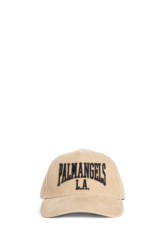 PALM ANGELS MAN BEIGE HATS