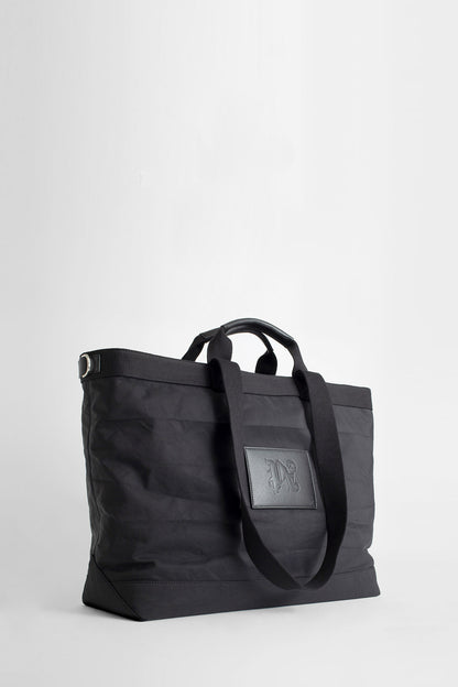 PALM ANGELS MAN BLACK TOTE BAGS