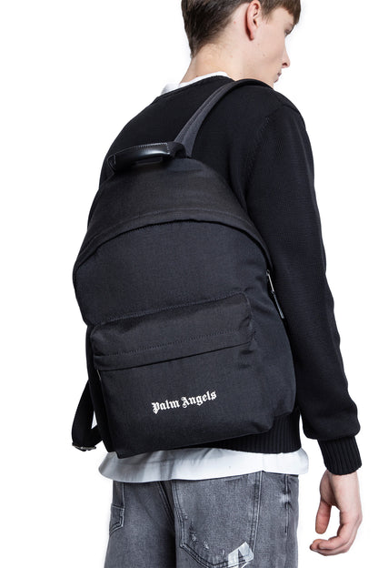 PALM ANGELS MAN BLACK BACKPACKS & TRAVEL BAGS