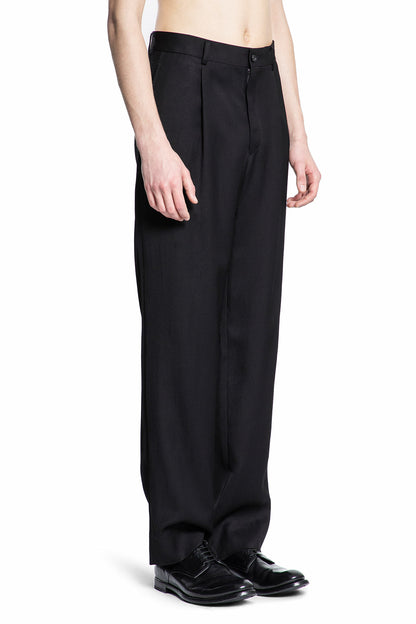 COMME DES GARCONS HOMME PLUS MAN BLACK TROUSERS