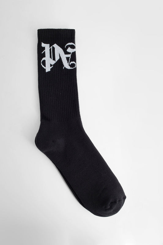 PALM ANGELS MAN BLACK SOCKS