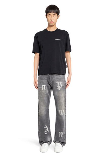 PALM ANGELS MAN BLACK JEANS