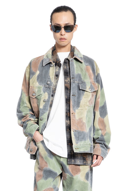 Antonioli PALM ANGELS MAN GREEN JACKETS