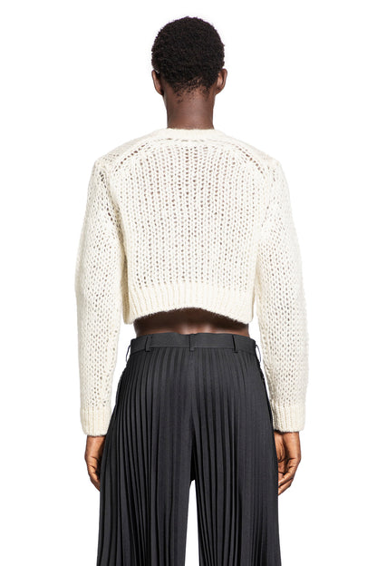 COMME DES GARCONS HOMME PLUS MAN WHITE KNITWEAR