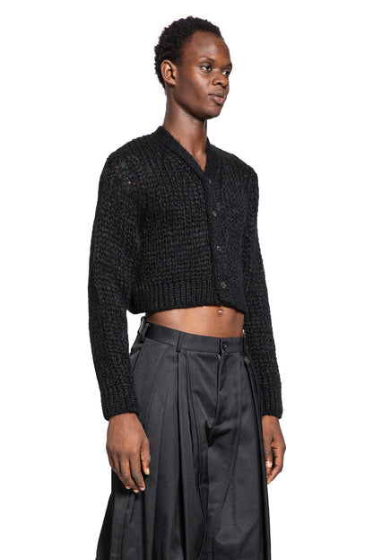 COMME DES GARCONS HOMME PLUS MAN BLACK KNITWEAR