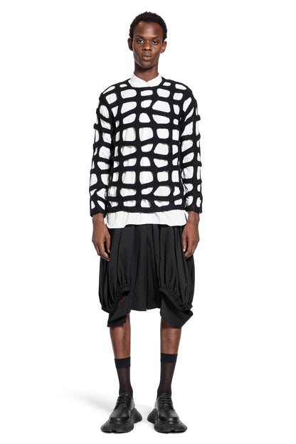 COMME DES GARCONS HOMME PLUS MAN BLACK KNITWEAR