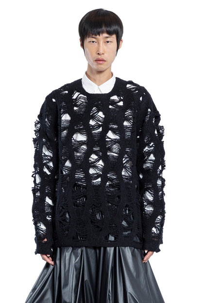 Antonioli COMME DES GARCONS HOMME PLUS MAN BLACK KNITWEAR