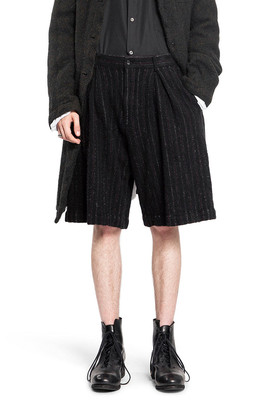 COMME DES GARCONS HOMME PLUS MAN BLACK SHORTS & SKIRTS