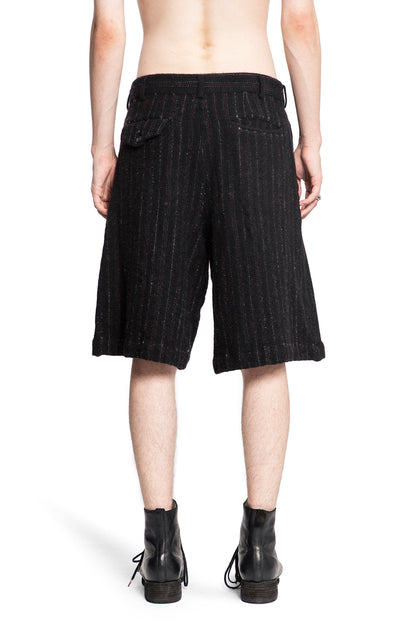 COMME DES GARCONS HOMME PLUS MAN BLACK SHORTS & SKIRTS