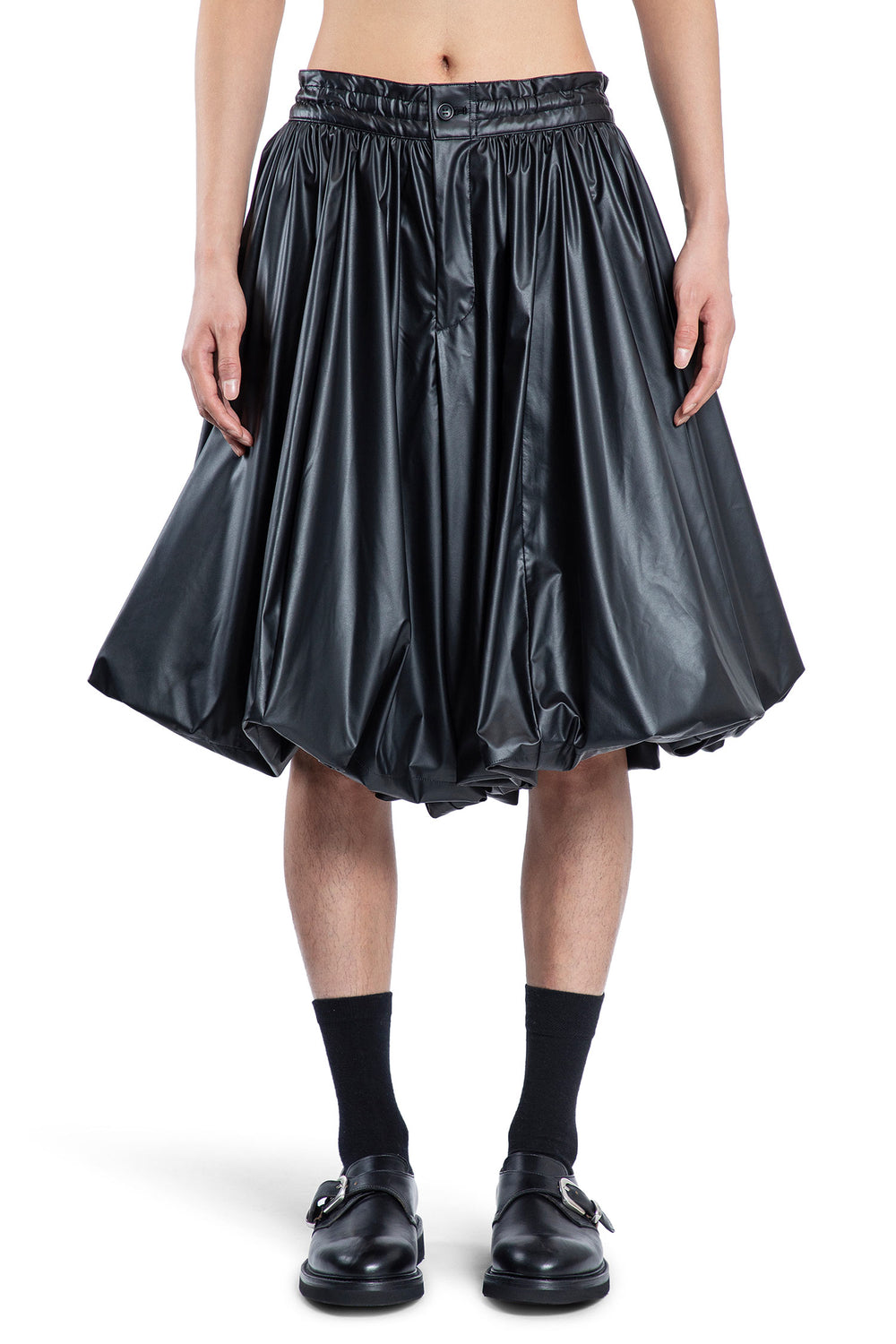 COMME DES GARCONS HOMME PLUS MAN BLACK SHORTS & SKIRTS