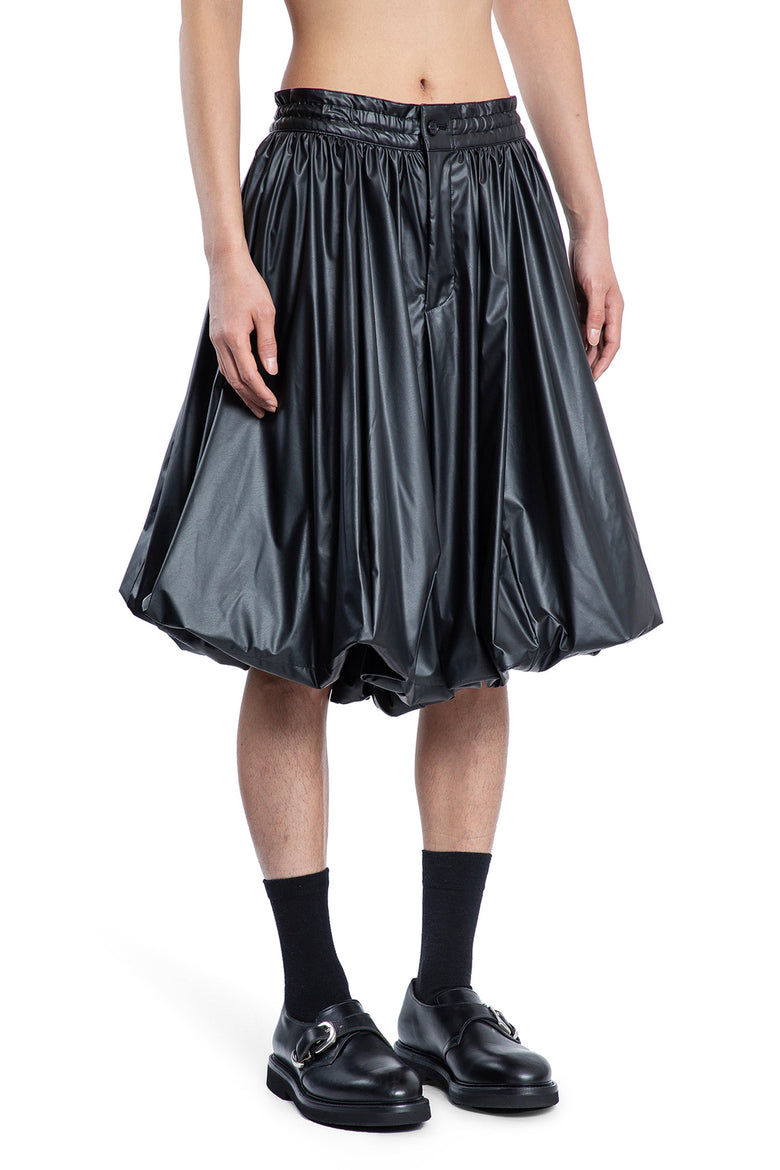 COMME DES GARCONS HOMME PLUS MAN BLACK SHORTS & SKIRTS