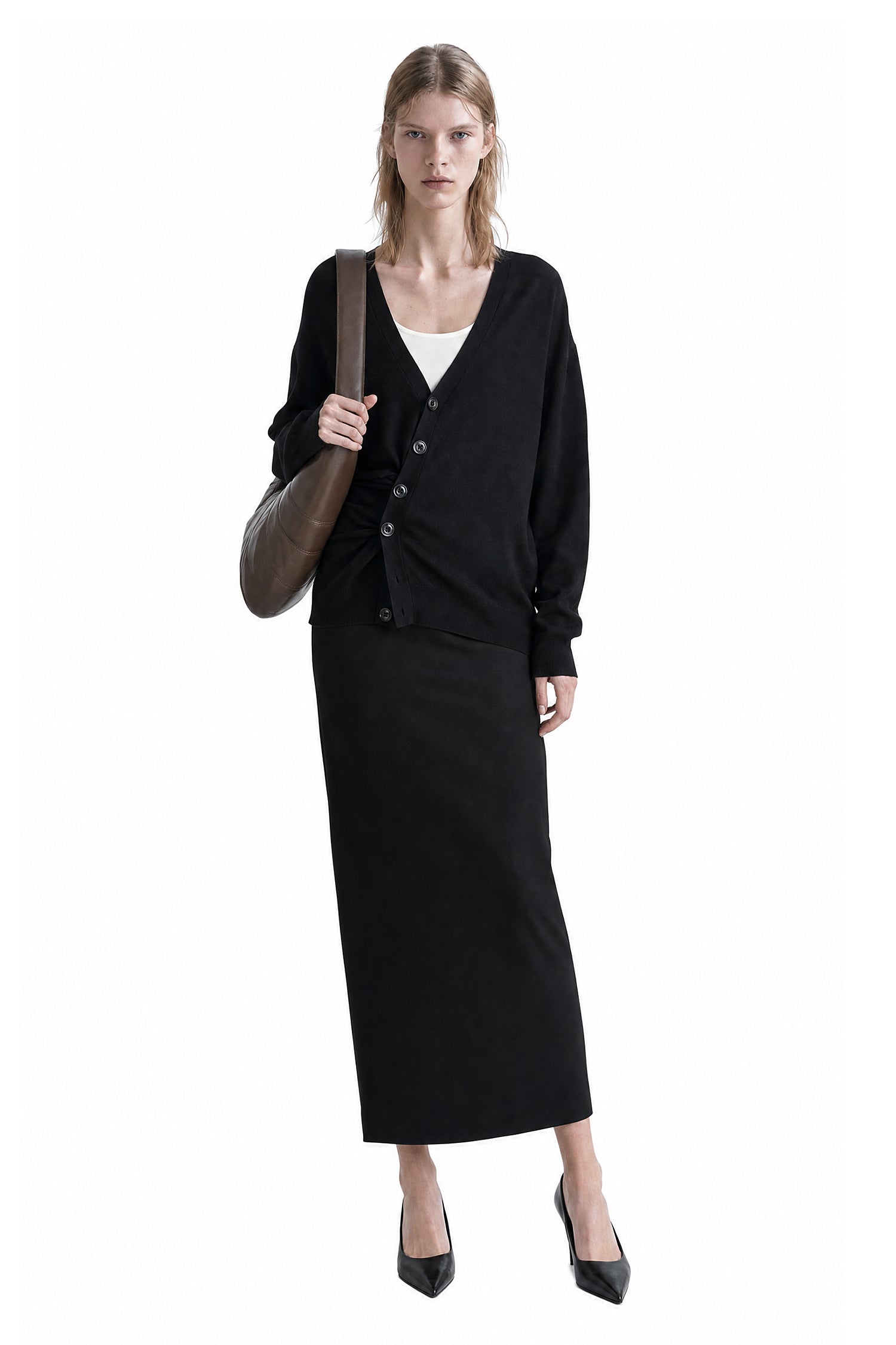 LEMAIRE Relaxed Twisted Cardigan woman