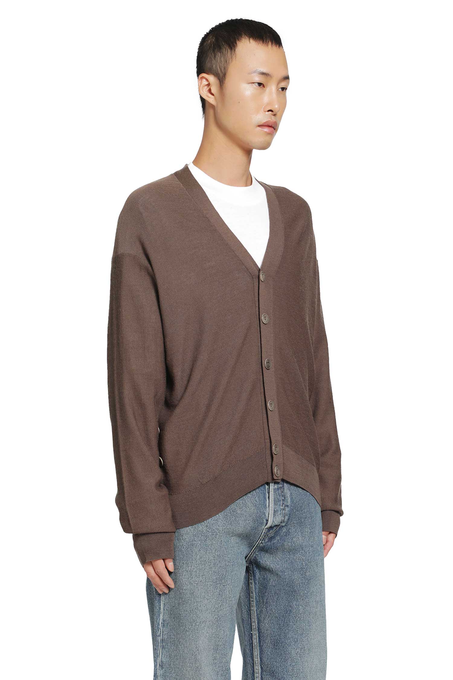 LEMAIRE Relaxed Twisted Cardigan man