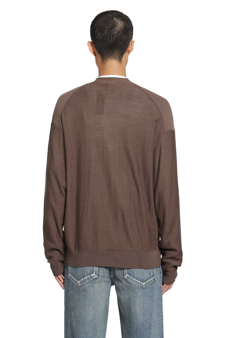 LEMAIRE Relaxed Twisted Cardigan man