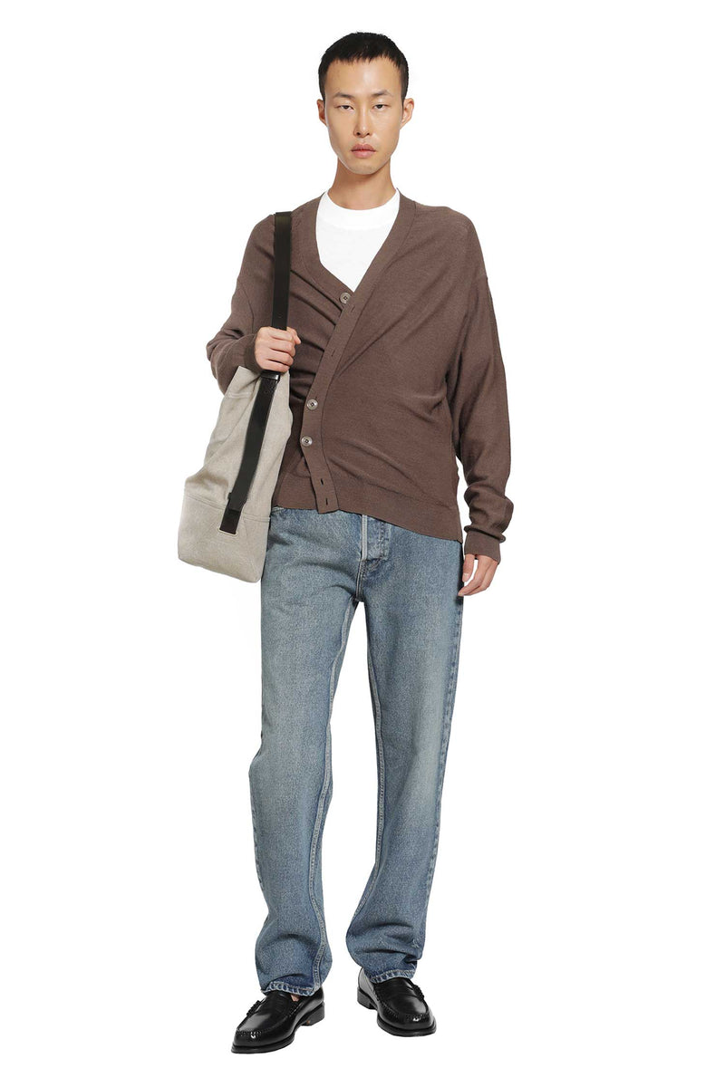LEMAIRE Relaxed Twisted Cardigan man