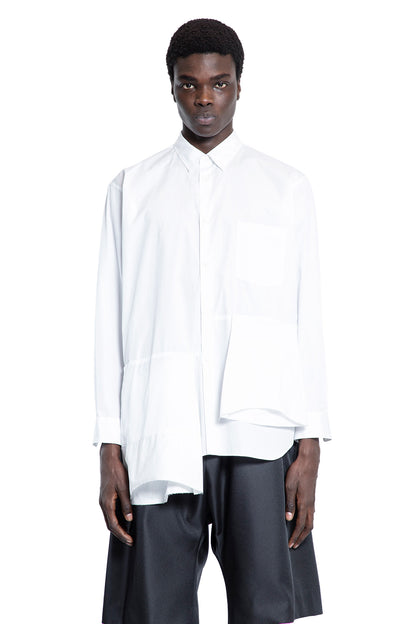 COMME DES GARCONS HOMME PLUS MAN WHITE SHIRTS